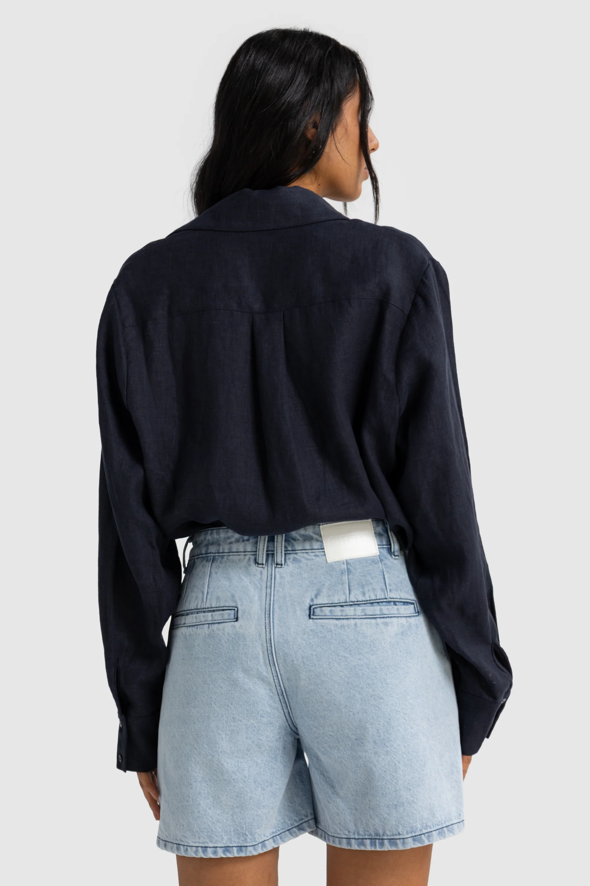 Bailie Denim Short Light Blue - Image 5