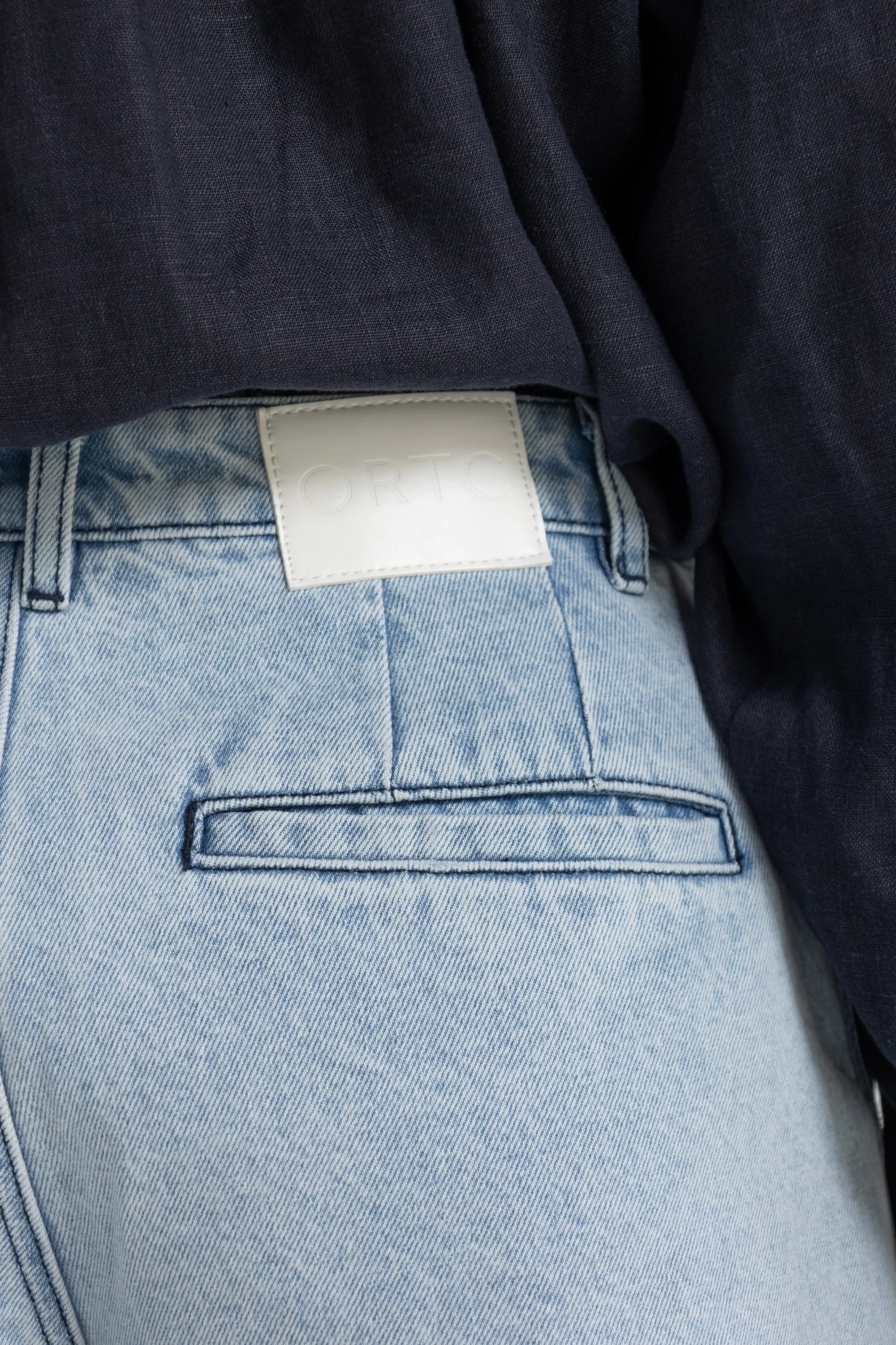 Bailie Denim Short Light Blue - Image 6