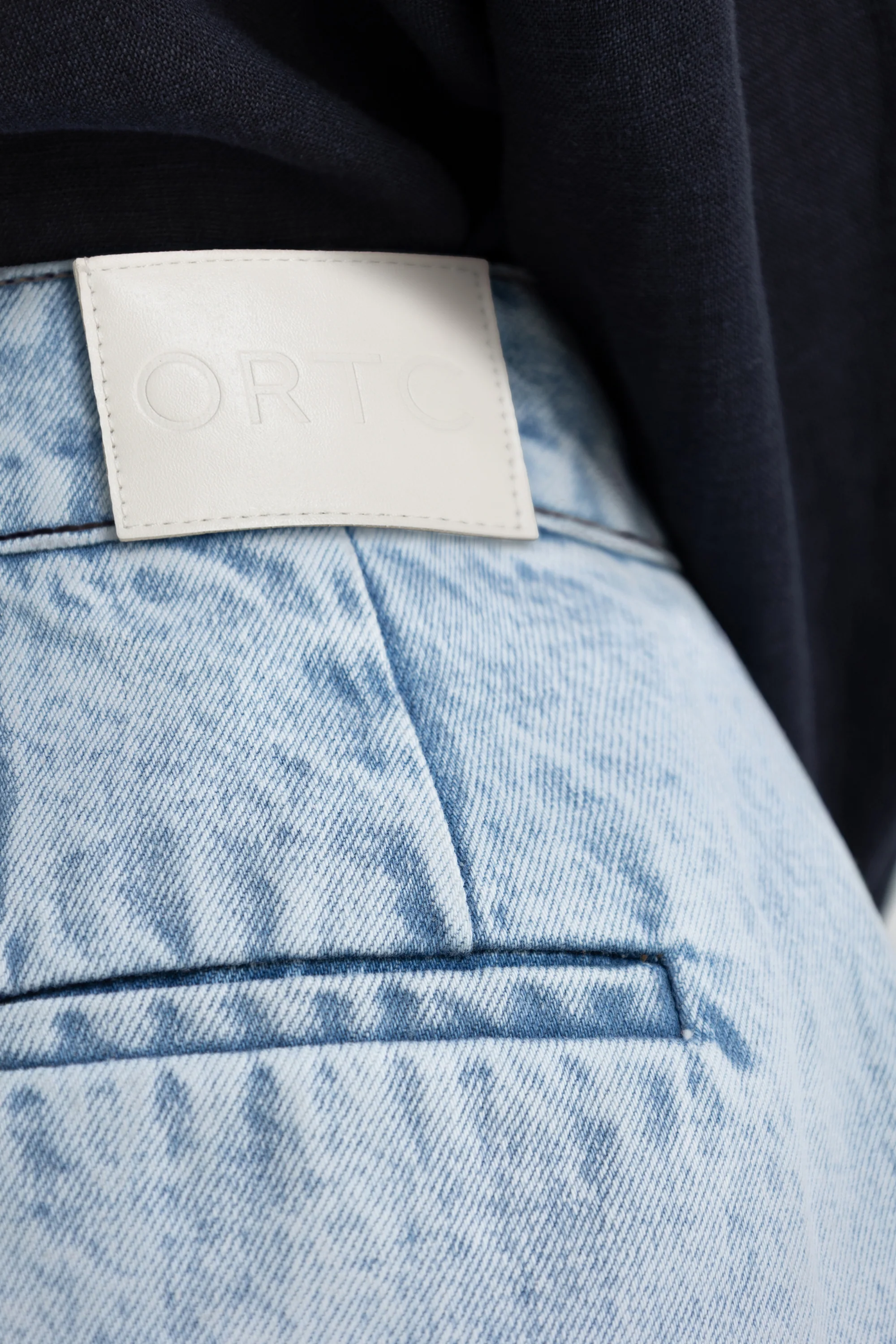 Harley Denim Mini Skirt Light Blue - Image 5