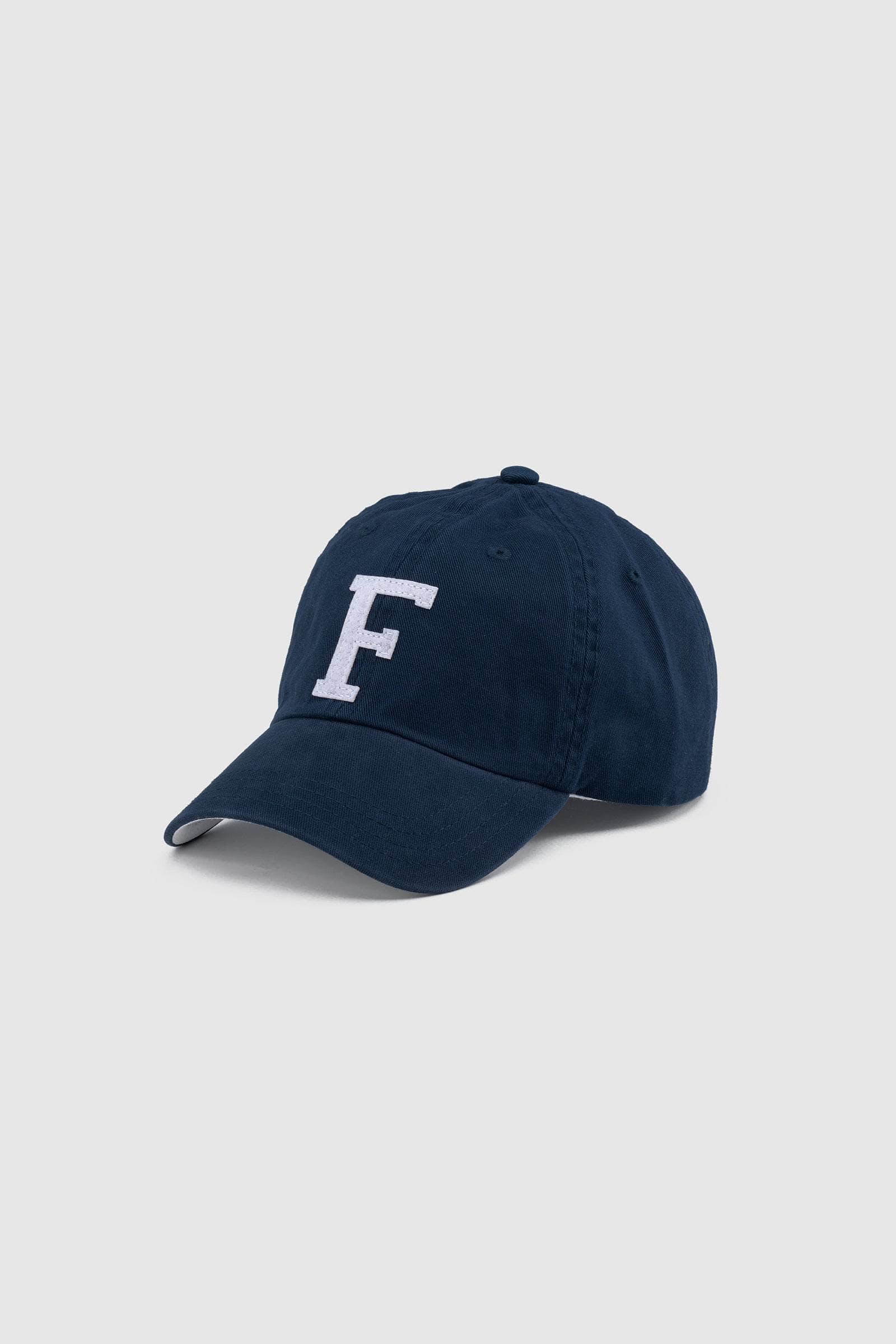 Jnr Letter Cap Navy - Image 8