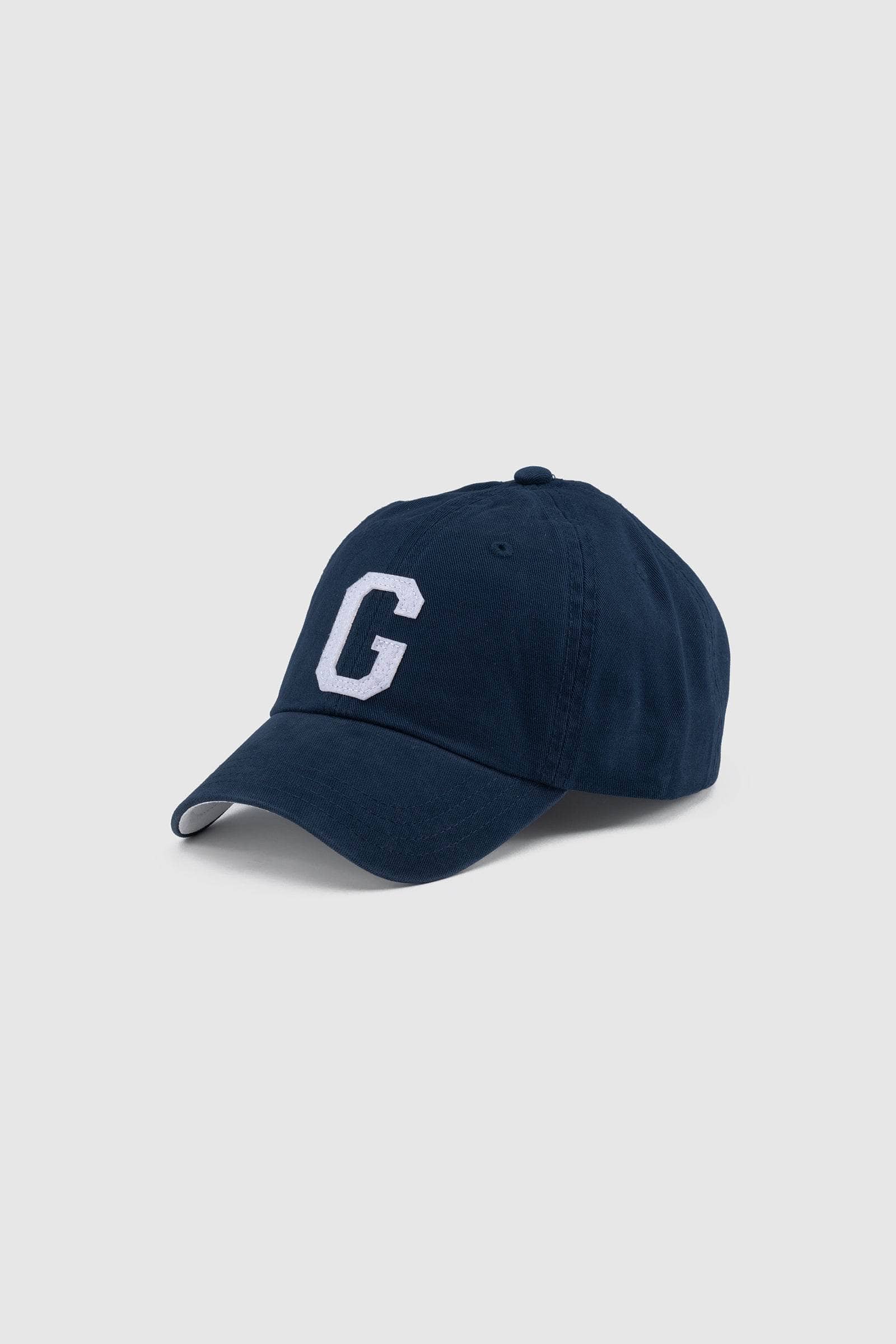 Jnr Letter Cap Navy - Image 9